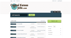 Desktop Screenshot of centralkansasjobs.com